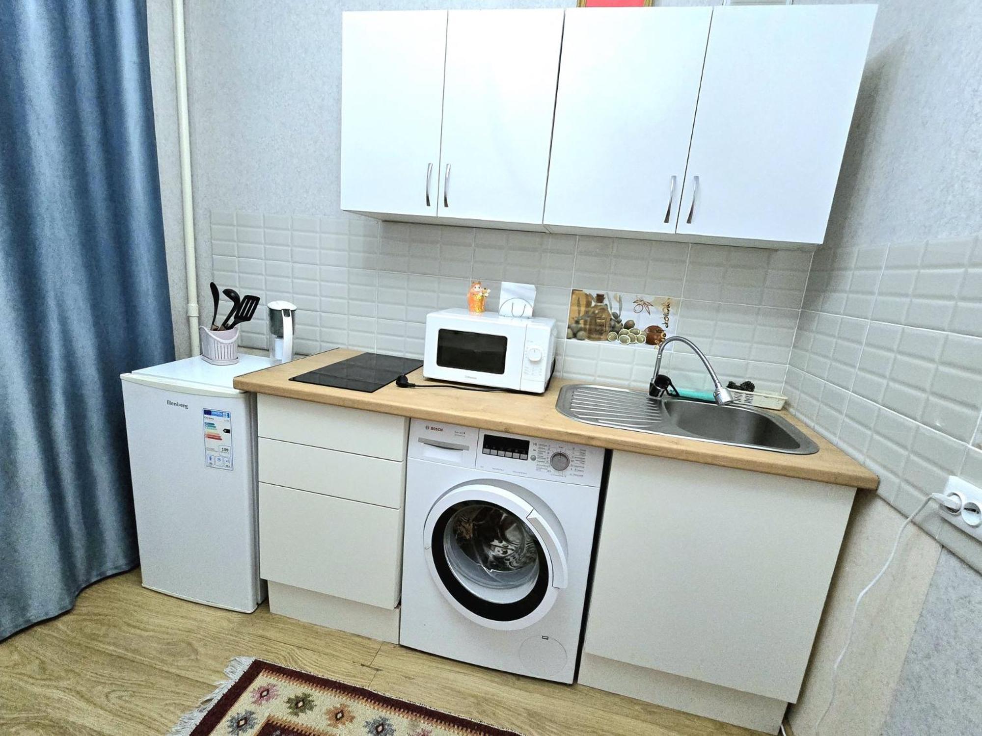 Двухкомнатная "Аэропорт Астана" Apartment Luaran gambar